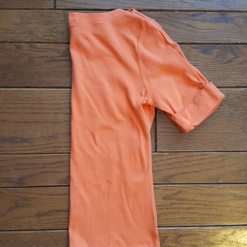 Ralph Lauren orange top - Picture 3 of 5